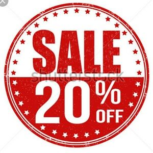 20% OFF 2 or more items!!